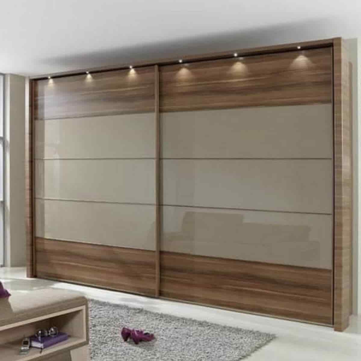 Lighted Sliding Wardrobe