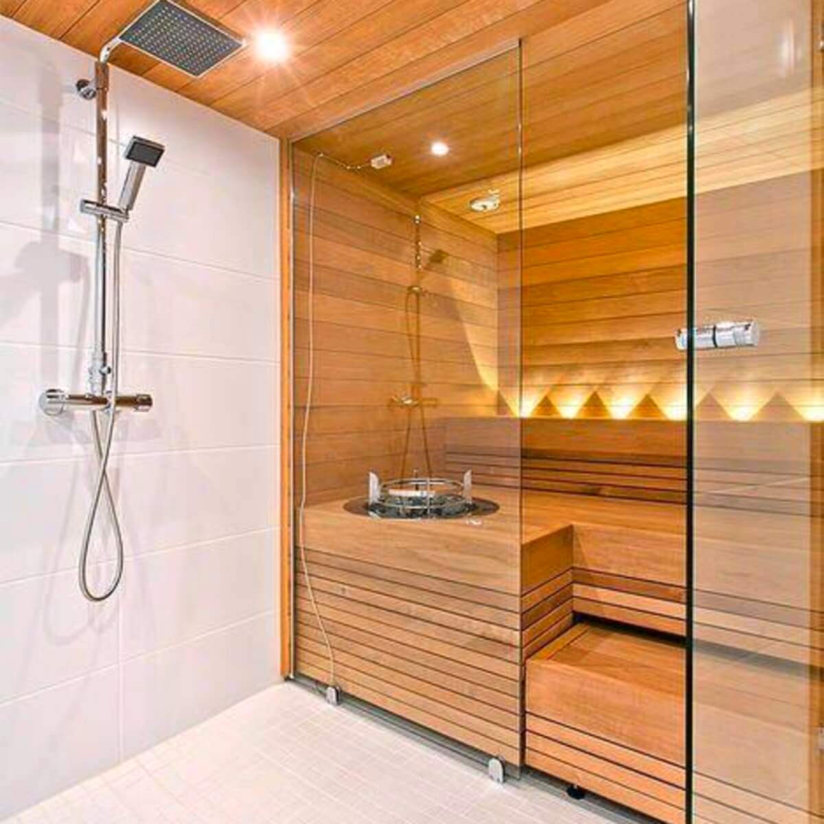 Saunalı Banyo Dolabı